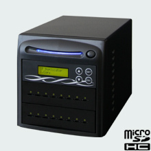 CopyBox 15 MicroSD Duplicator - duplication system micro sd sdhc microsd card copier no pc connection required