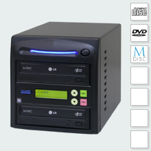 CopyBox 1 DVD Duplicator - small cd dvd duplicator compact dvd copier stand alone operation copy tower