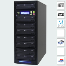 CopyBox 7 DVD Duplicator PC-Connected - cd dvd duplicator pc connection build in sata hard drive transfer iso image