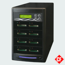 CopyBox 7 CF Duplicator - compact flash duplicator system stand alone cf copy tower direct duplication