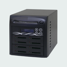 CopyBox 7 CF Duplicator - compact flash duplicator system standalone cf copy tower duplication