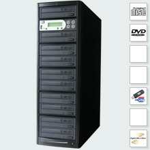 CopyBox 9 Advanced Duplicator - large capacity dvd duplicator mass dvd duplication copy from usb